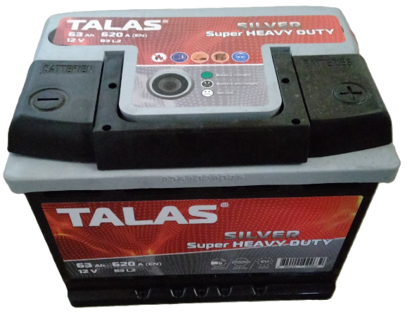 Акумулятор TALAS 63Ач Silver 620A